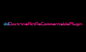 DdDoctrineActAsCommentablePlugin